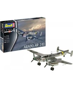 Revell Model plastikowy arado ar-240 1/72 Figūriņas un varoņi