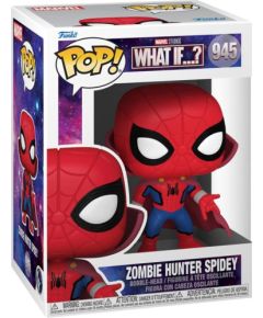 Funko POP! Marvel: What If...? - Zombie Hunter Spidey #945 Bobble-Head Vinyl Figure Фигурки и герои