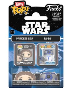 Funko Bitty Pop! 2-pack Disney: Star Wars - Leia & R2D2 Vinyl Figures Фигурки и герои