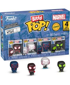 Funko Bitty Pop! 4-Pack: Spider-Man - Miles Morales, Ghost-Spider, Spider-Man 2099, Spider-Man Stealth Suit Vinyl Figures Фигурки и герои