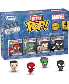 Funko Bitty Pop! 4-Pack: Spider-Man - Spider-Man, Green Goblin, J. Jonah Jameson, Spiderman Symbiote Suit Vinyl Figures Фигурки и герои