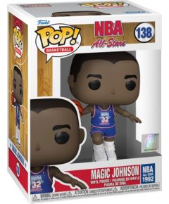 Funko Pop! Basketball: NBA All Stars - Magic Johnson (Blue All Star Uni 1992) #138 Vinyl Figure Figūriņas un varoņi