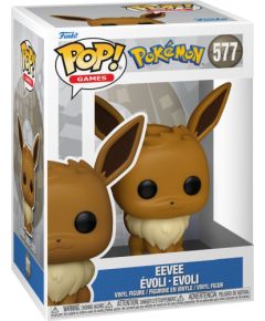 Funko Pop! Games: Pokemon - Eevee Evoli Evoli #577 Vinyl Figure Figūriņas un varoņi