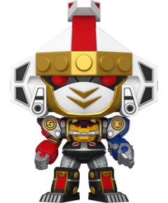 Funko Pop! Super: Mighty Morphin Power Rangers The Movie - Ninja Megazord (Metallic) #1783 Vinyl Figure (6") Фигурки и герои