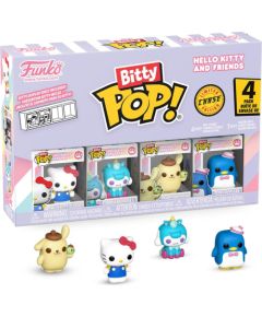 Funko Bitty Pop! 4-Pack: Hello Kitty and Friends - Hello Kitty (Classic), Cinnamoroll, Pompompurin, Tuxedosam Vinyl Figures Figūriņas un varoņi