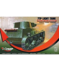 Mirage czołg lekki 7tp jednowieżowy Фигурки и герои