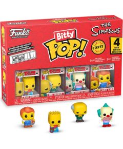 Funko Bitty Pop! 4-Pack: The Simpsons - Bart Simpson, Mr. Burns, Krusty The Clown, Lard Lad Vinyl Figures Figūriņas un varoņi