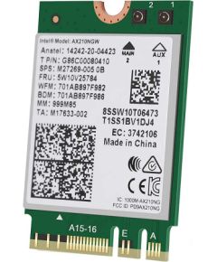 INTEL NIC WI-FI 6 AX210 2230 2x2 AX R2 6GHz + BT No vPro Wi-fi Adapteri
