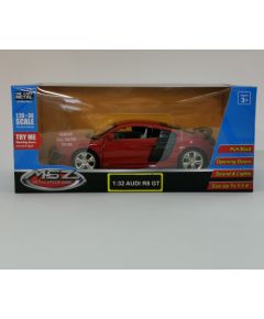 MSZ Miniatūrais modelis - Audi R8 GT, 1:32 Jaunumi, Bērnu preces
