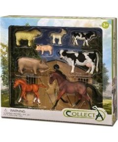Figurka Collecta Zwierzęta z farmy. Zestaw 8 el. Фигурки и герои