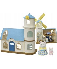 Figurka Epoch Sylvanian Families - Młyn z niebieskim dachem (5630) Figūriņas un varoņi
