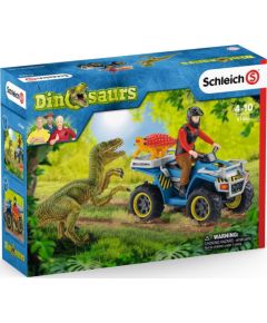 Figurka Schleich Ucieczka quadem przed welociraptorem SLH41466 Figūriņas un varoņi