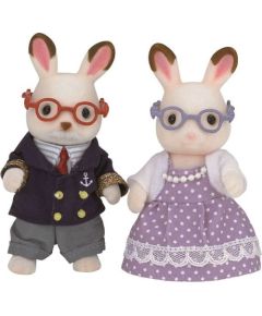 Figurka Epoch Sylvanian Families Dziadkowie królików z czekoladowymi uszkami (5190) Figūriņas un varoņi