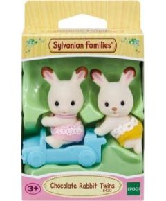 Figurka Epoch Sylvanian Bliźniaki królików z czekoladowymi uszkami (05420) Figūriņas un varoņi