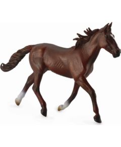 Figurka Collecta Koń Standardbred Pacer Stallin - Chesnut (004-88644) Figūriņas un varoņi