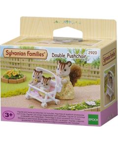 Figurka Epoch Sylvanian Families Podwójny wózek spacerowy (2920) Figūriņas un varoņi