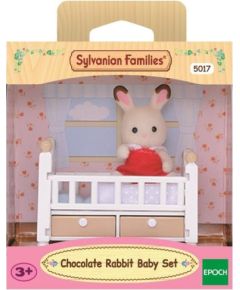 Figurka Epoch Sylvanian Families Zestaw z dzieckiem królików z czekoladowymi uszkami (5017) Figūriņas un varoņi