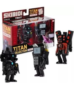 Cobi Skibidi Toilet - Titan Pack 3-pak Figūriņas un varoņi