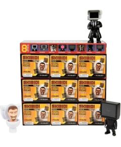 Cobi Skibidi Toilet - Display 9 sztuk Tajemnicze figurki Figūriņas un varoņi