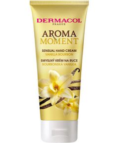 Dermacol Aroma Moment Bourbonská vanilka Sensual Hand Cream - Smyslný krém na ruce 100ml Косметика для тела