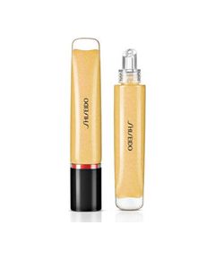 Shiseido Shimmer GelGloss Moisturizing Lip Gloss with Glowy Finish - Lip Gloss with Hydrating Effect and Glitter 9 ml 03 Kurumi Beige Dekoratīvā kosmētika
