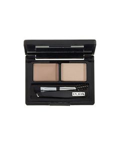 Pupa (Eyebrow Design Set) 1.1g 002 Brown Dekoratīvā kosmētika