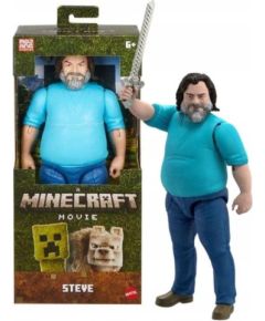 Mattel Minecraft Movie Duża figurka Steve Фигурки и герои