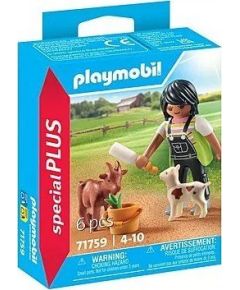 Playmobil Zestaw Special Plus 71759 Dziewczynka z kozami Figūriņas un varoņi
