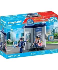 Playmobil Zestaw Action Heroes 71733 Policyjny pokój przesłuchań Figūriņas un varoņi