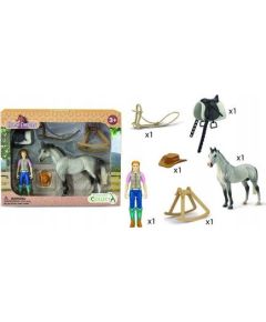 Figurka Collecta COLLECTA HOBBYSTYCZNA DŻOKEJKA I AKCESORIA W OPAKOWANIU Figūriņas un varoņi