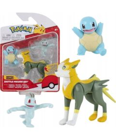 Figurka Pokemon Pokémon Battle Figure 3 Pack - Squirtle, Machop, Boltund Figūriņas un varoņi
