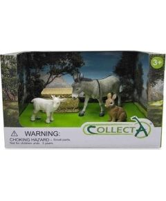 Figurka Collecta COLLECTA ZESTAW 4 ZWIERZĄT NA FARMIE W OPAKOWANIU (88002, 88169, 88786, 88934) Figūriņas un varoņi