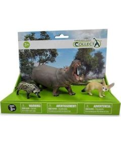 Figurka Collecta COLLECTA ZESTAW 3 DZIKICH ZWIERZĄT W OPAKOWANIU (88607, 88824, 88833) Figūriņas un varoņi