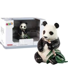 Figurka LeanToys Figurka Kolekcjonerska Panda Wielka z Bambusem Figūriņas un varoņi