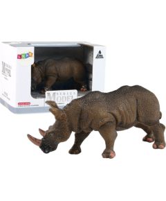 Figurka LeanToys Duża Figurka Kolekcjonerska Nosorożec Zwierzęta Świata Figūriņas un varoņi
