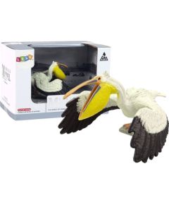 Figurka LeanToys Duża Figurka Kolekcjonerska Pelikan Ptak Zwierzęta Świata Фигурки и герои