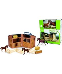 Figurka Collecta Stajnia z akcesoriami i końmi 89695 Фигурки и герои
