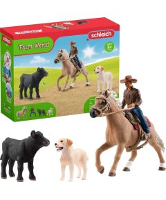 Figurka Schleich Schleich Farm World western riding, play figure Figūriņas un varoņi