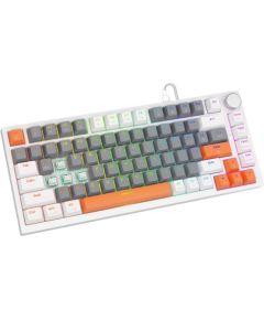 Savio ASTRAL WHITE JADE 3 COLOURS keyboard Gaming USB QWERTY US International Клавиатуры