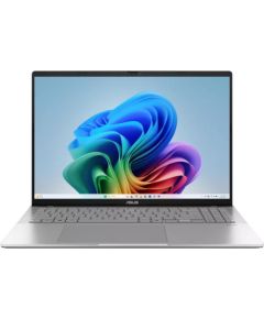 ASUS Vivobook S16 M3607HA-RP012 Ryzen 5 220 16.0" WUXGA 144Hz IPS-level Panel 300nits AG 16GB DDR5 SSD512 Radeon Graphics WLAN+BT Cam1080p 70WHrs NoOS Cool Silver Ноутбуки