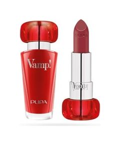 Pupa Vamp! Lipstick - Rtěnka pro plnější rty 3,5 g 200 Tawney Red Smaržas - NESAKĀRTOTS