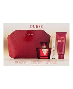 Guess Seductive Red Gift set EDT 75 ml, body lotion 100 ml, miniature EDT 15 ml and cosmetic bag 75ml Dāvanu komplekti