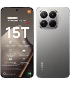 Xiaomi 15T Pro 5G Смартфон 12GB / 1TB Grey Мобильные телефоны