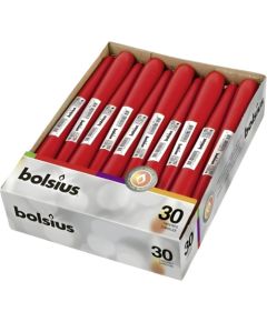 Bolsius Galda svece 1gab. 245/24mm sarkana Sveces un svečturi
