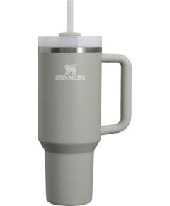 Stanley Termokrūze ar salmiņu The Quencher H2.O FlowState Tumbler 1.18L gaiši pelēka Termosi un Termokrūzes