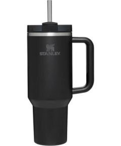 Stanley Termokrūze ar salmiņu The Quencher H2.O FlowState Tumbler 1.18L melna Termosi un Termokrūzes