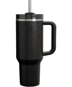 Stanley Termokrūze ar salmiņu The Quencher H2.O FlowState Tumbler 1.18L melna 2.0 Termosi un Termokrūzes