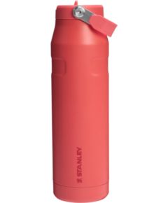 Stanley Termopudele ar salmiņu The IceFlow Bottle Flip Straw 2.0 1,06L koraļu sarkanoranža Termosi un Termokrūzes