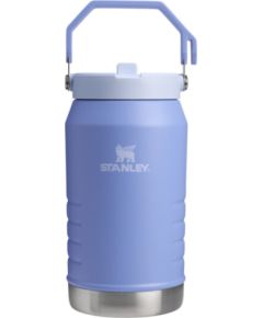 Stanley Termopudele ar salmiņu The IceFlow Flip Straw 2.0 Jug 1,90L hortenziju zila Termosi un Termokrūzes