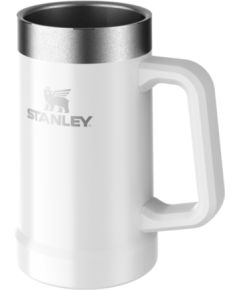 Stanley Alus kauss The Big Grip Beer Stein 0,7L glancēts balts Termosi un Termokrūzes